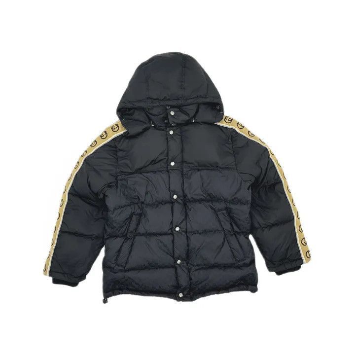 Gucci Gucci Black High Neck Hooded Down Jacket-2507 Size US M / EU 48-50 / 2 - 8 Thumbnail