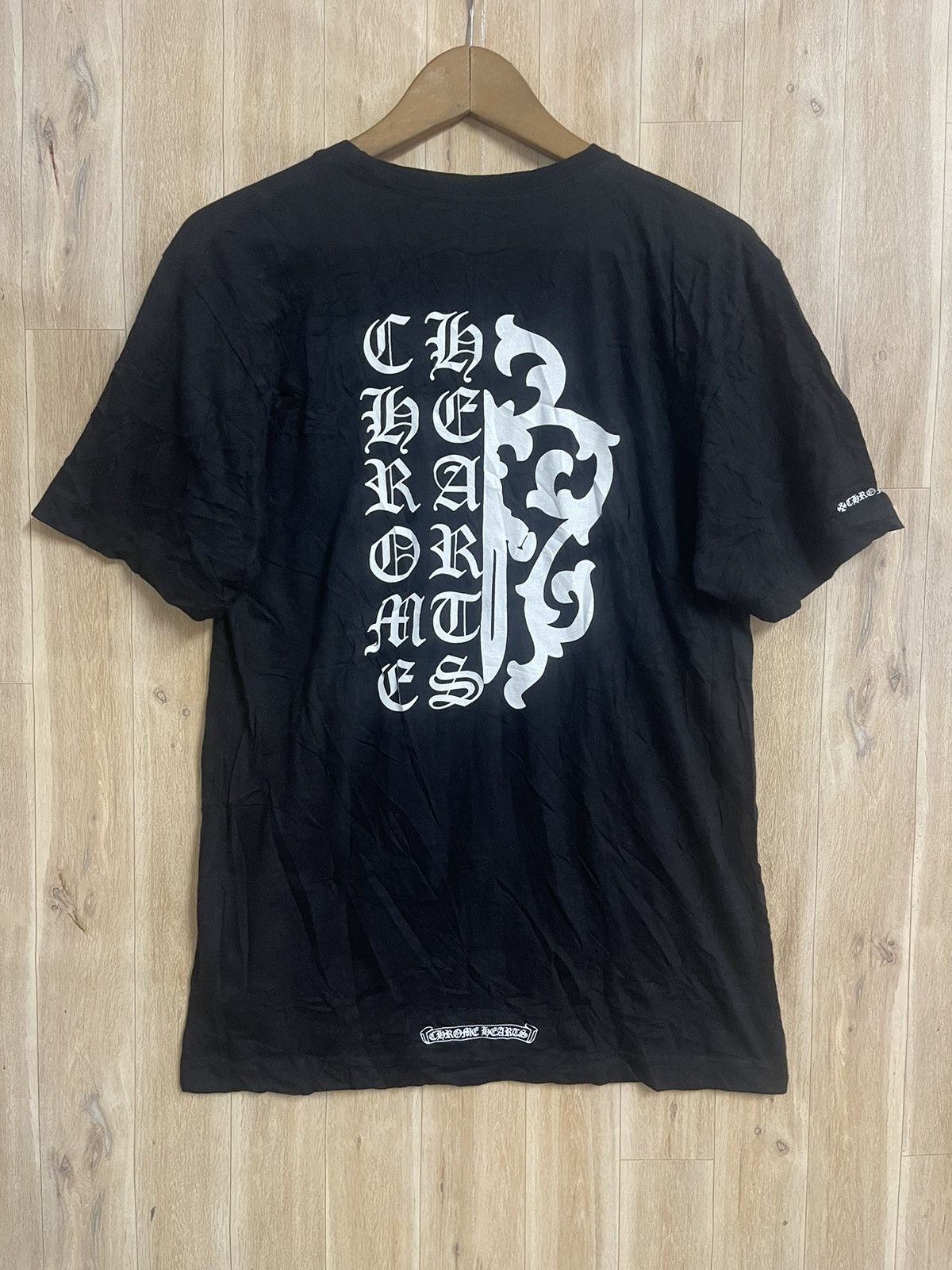 Chrome Hearts Chrome Hearts T shirt M Pocket Tee Back Hit Made In USA Size US M / EU 48-50 / 2 - 16 Thumbnail