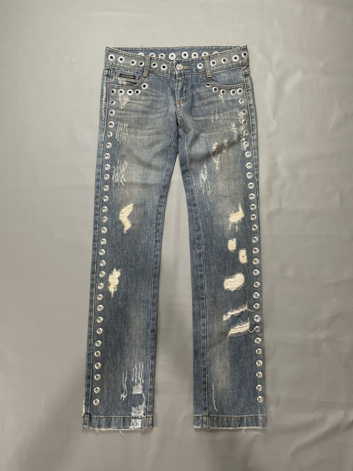 If Six Was Nine Henry Duarte Lace-Up Jeans | Grailed