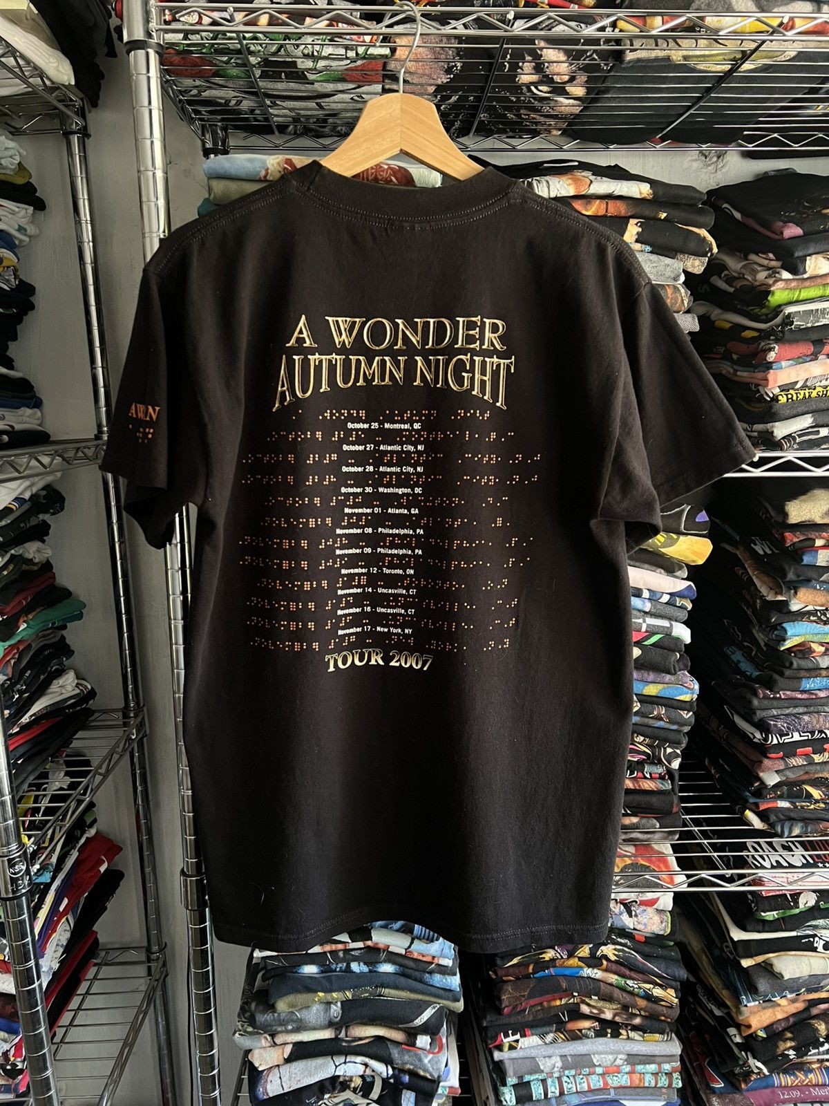 Band Tees Stevie A Wonder Autumn Night Big Face Tennessee River Tee Size US M / EU 48-50 / 2 - 2 Thumbnail