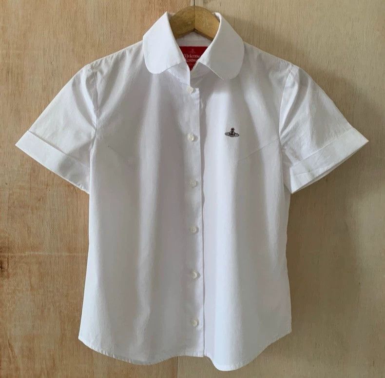 Vivienne Westwood Vivienne Westwood Rare white shirt Size M / US 6-8 / IT 42-44 - 1 Thumbnail