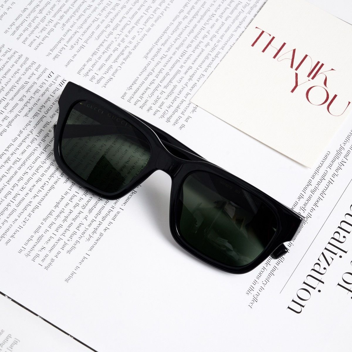 Gucci GUCCI GG1857S 001 SUNGLASSES Size ONE SIZE - 6 Thumbnail