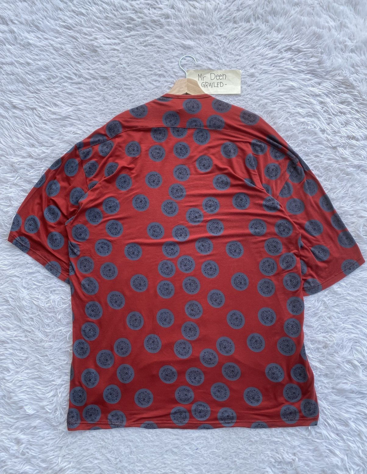 Vivienne Westwood Rare Vivienne Westwood Climate Change Evolution Tshirt Size L / US 10 / IT 46 - 20 Thumbnail