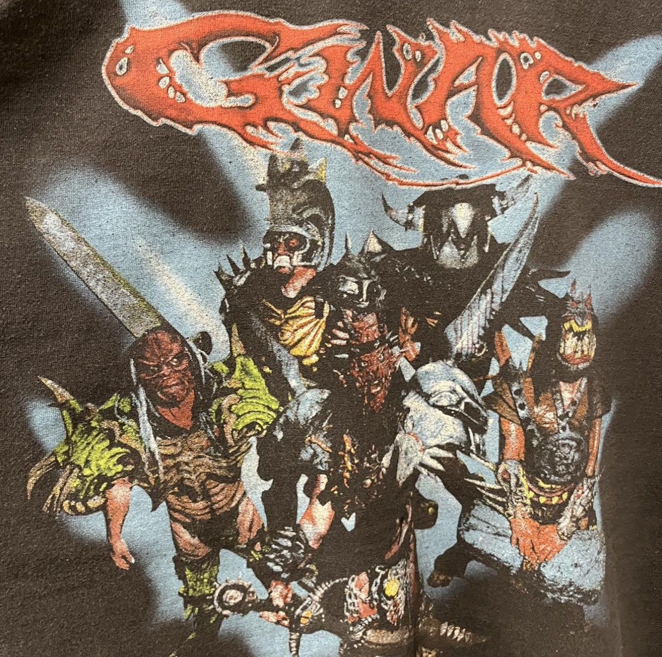 Vintage Vintage GWAR Shirt Size US XL / EU 56 / 4 - 2 Thumbnail