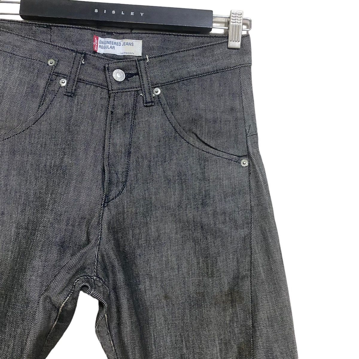 Levi's Vintage Levis Engineered Regular Black Jeans Size US 28 / EU 44 - 5 Thumbnail