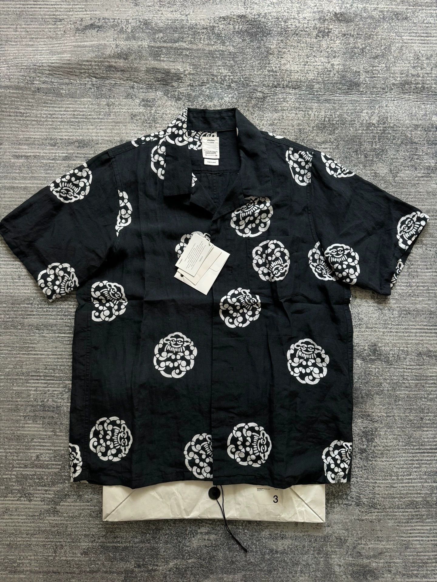 Visvim VISVIM 21SS FREE EDGE LITTLE CLOUD Shirt 3 Black Dyed Size US L / EU 52-54 / 3 - 1 Thumbnail