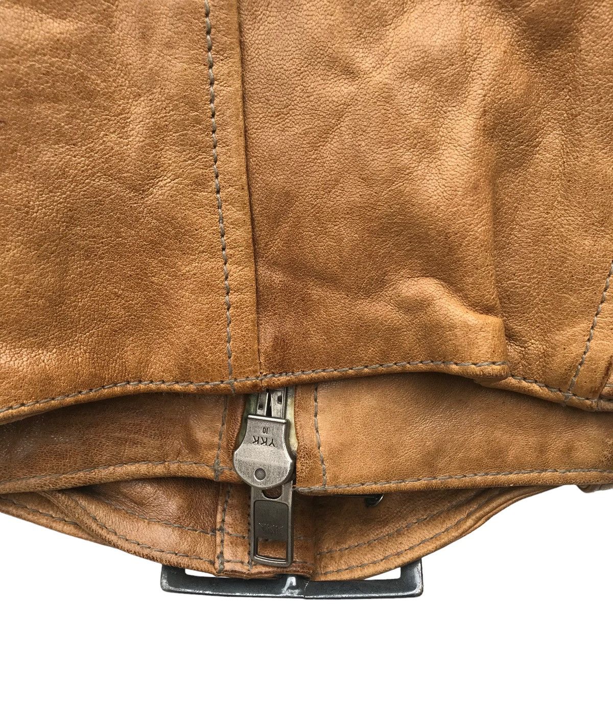 Leather Abx Biker Cafe Racer Leather Jacket Streetwear Jacket Size US S / EU 44-46 / 1 - 10 Thumbnail