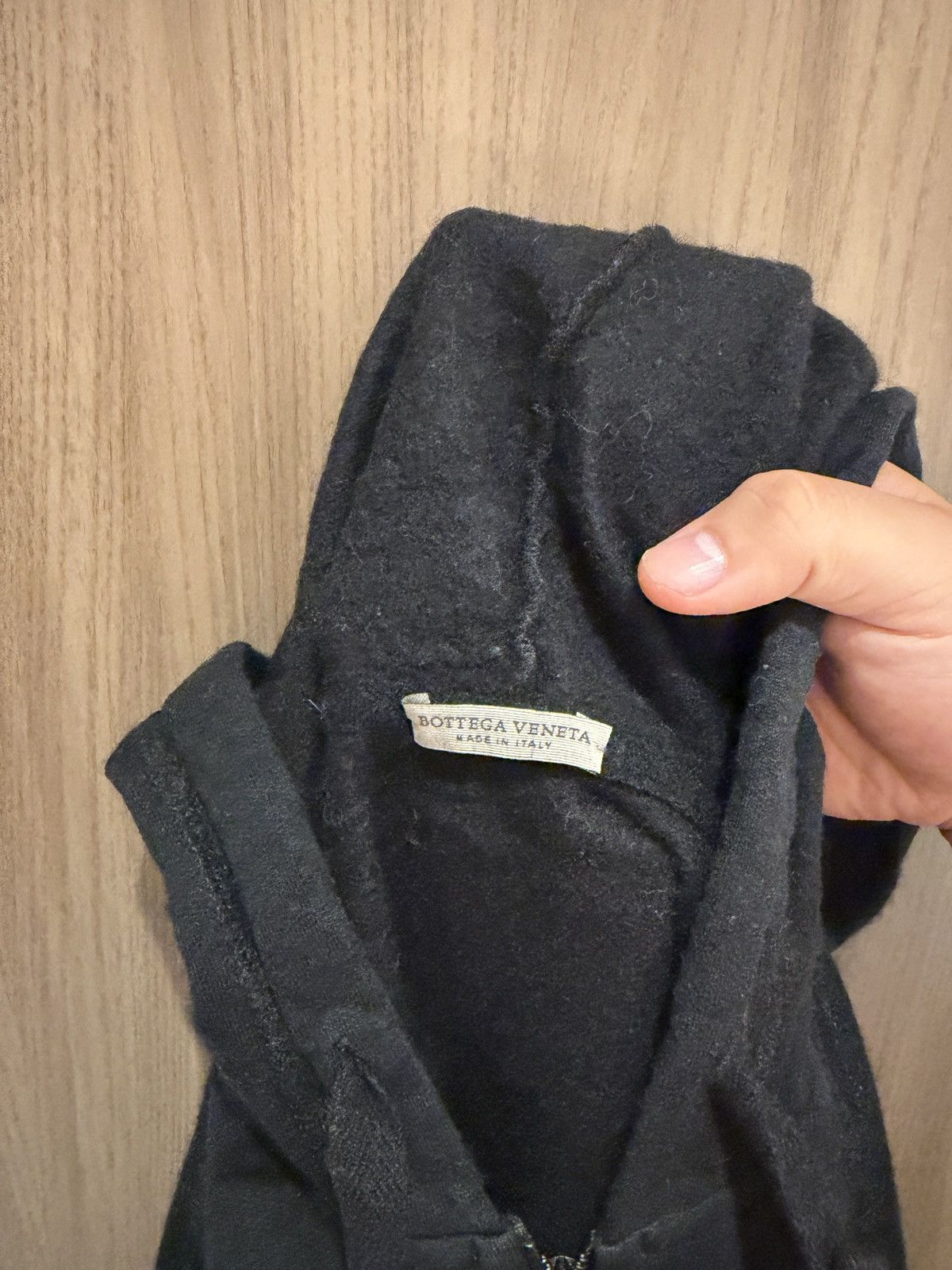 Bottega Veneta Bottega Veneta Wool Blend Zip Hoodie Size US M / EU 48-50 / 2 - 2 Thumbnail