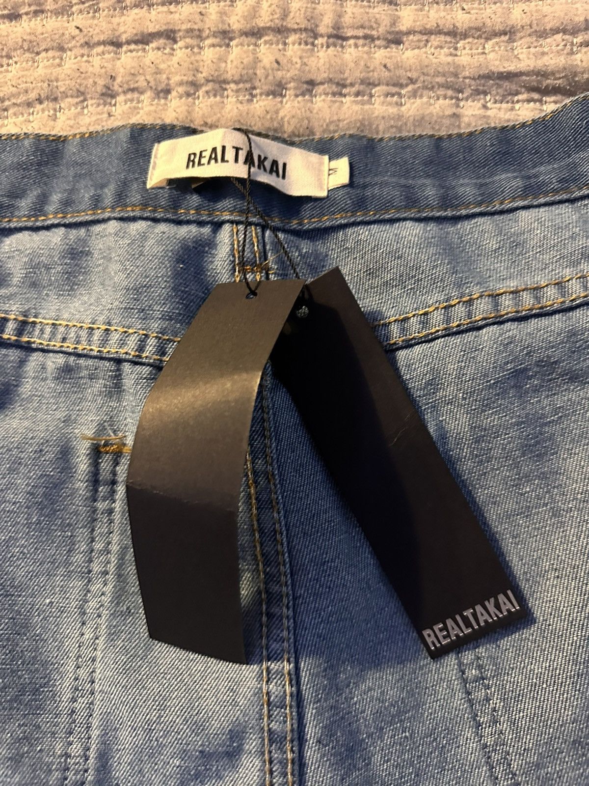 Japanese Brand Real Takai Baggy Japanese Denim Size US 31 - 3 Thumbnail
