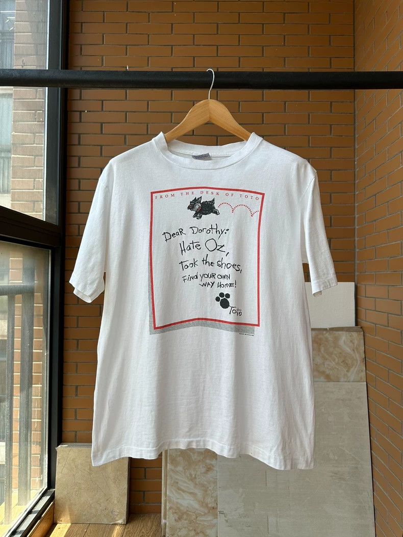 Vintage T-shirt 90s From the desk of TOTO 2505-Nextarrow