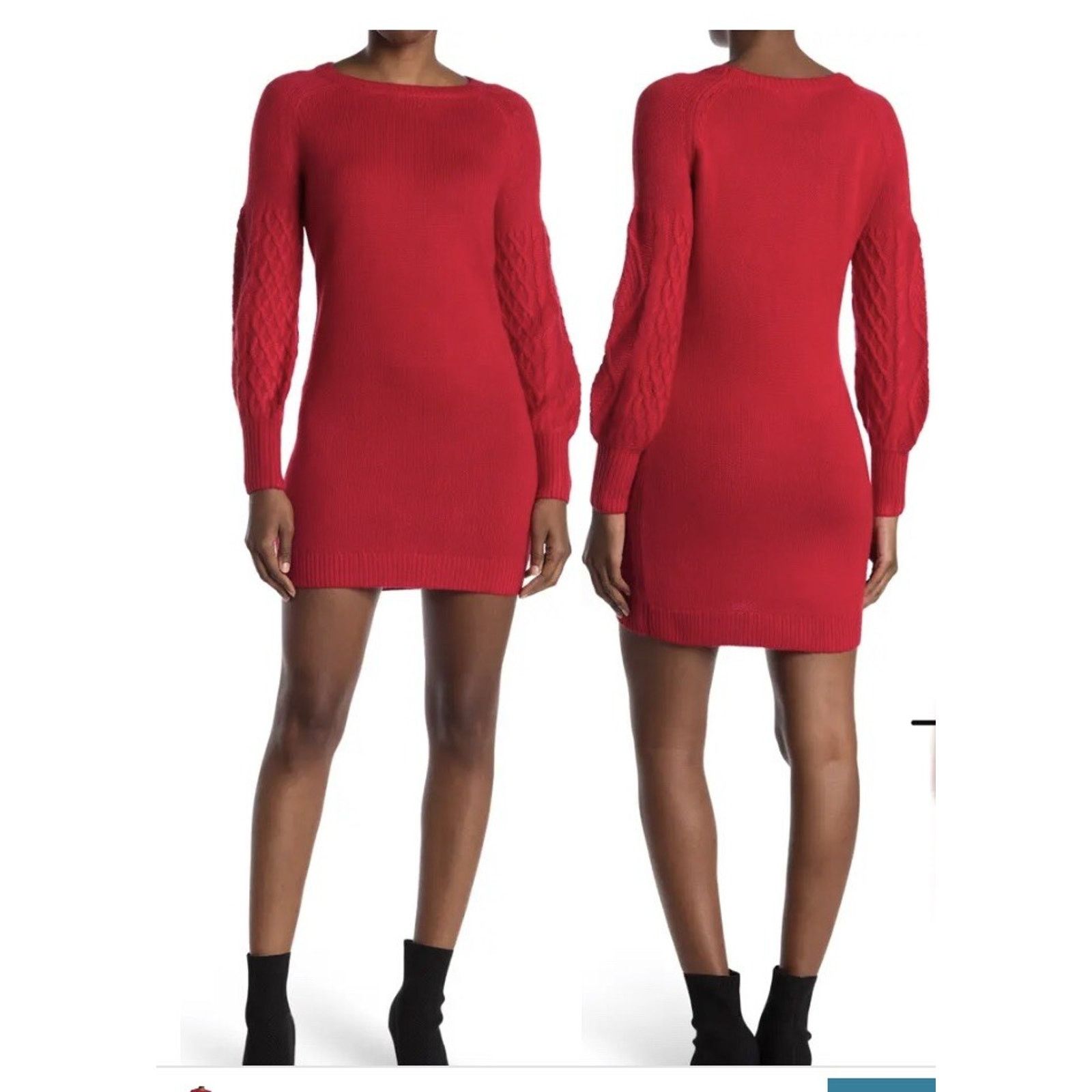 BB Dakota Bb Dakota by Steve Madden Seen Cable Dress Size L A003053 Size L / US 10 / IT 46 - 1 Thumbnail