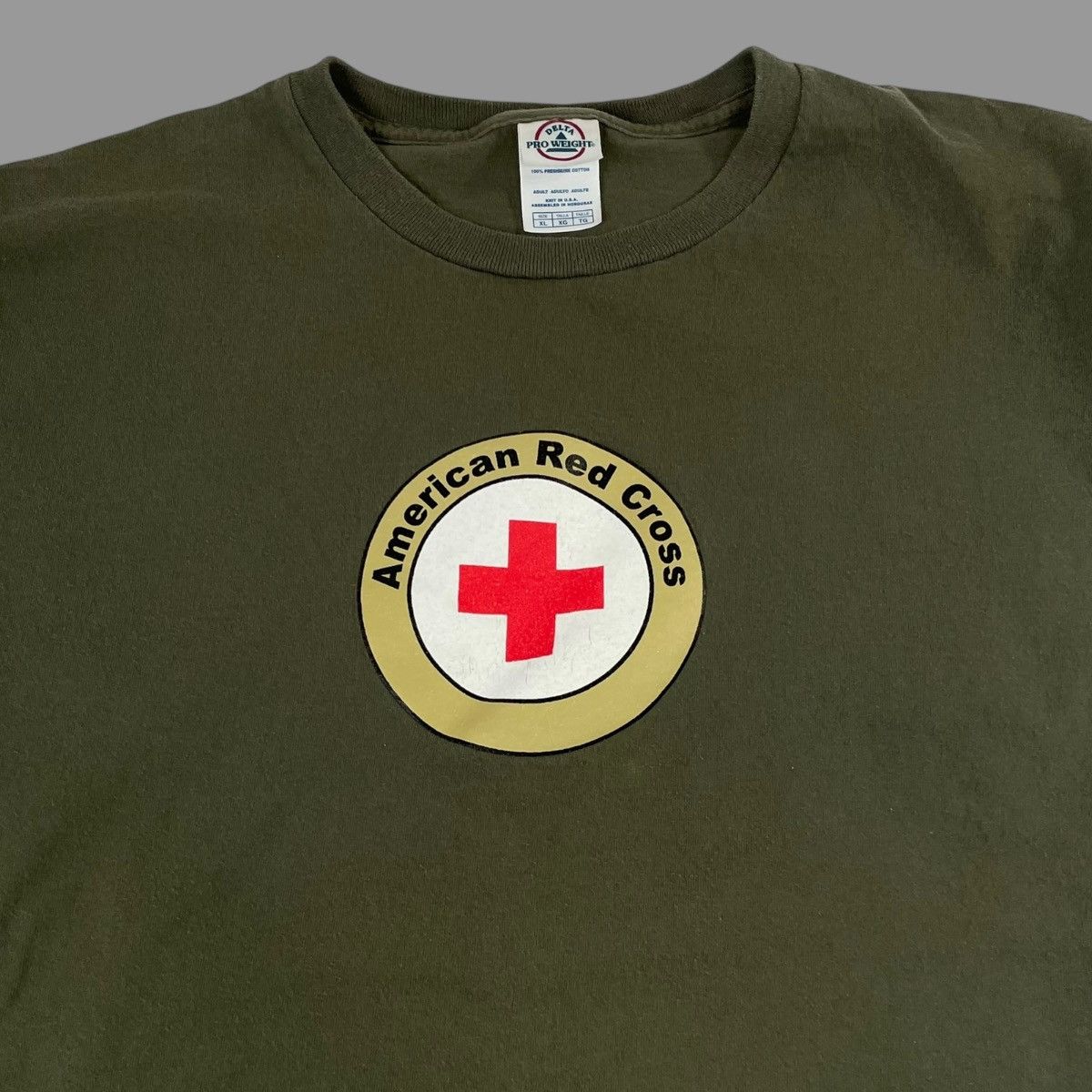 Vintage Vintage Red Cross long sleeve shirt Size US XL / EU 56 / 4 - 3 Thumbnail