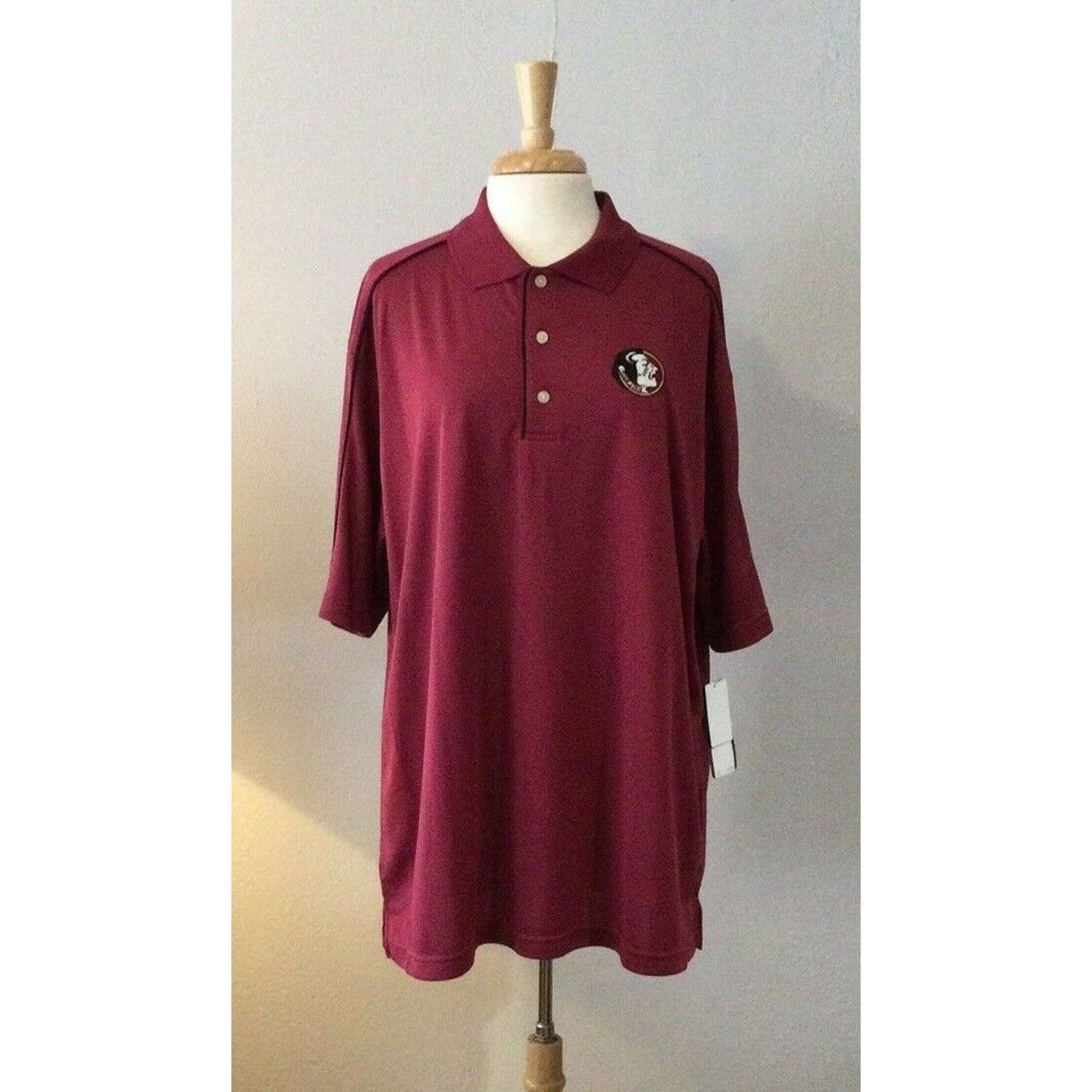 PGA Tour Florida State PGA Tour Polo SZ XXL NWT Size US XXL / EU 58 / 5 - 1 Thumbnail