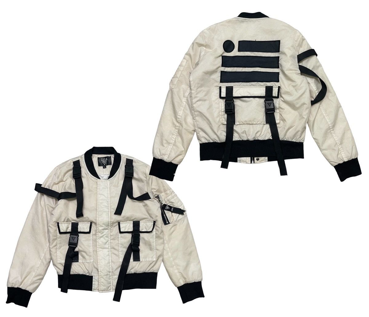 RARE ISSEY MIYAKE INSPIRED BONDAGE BOMBER JACKET BRAND TKPA