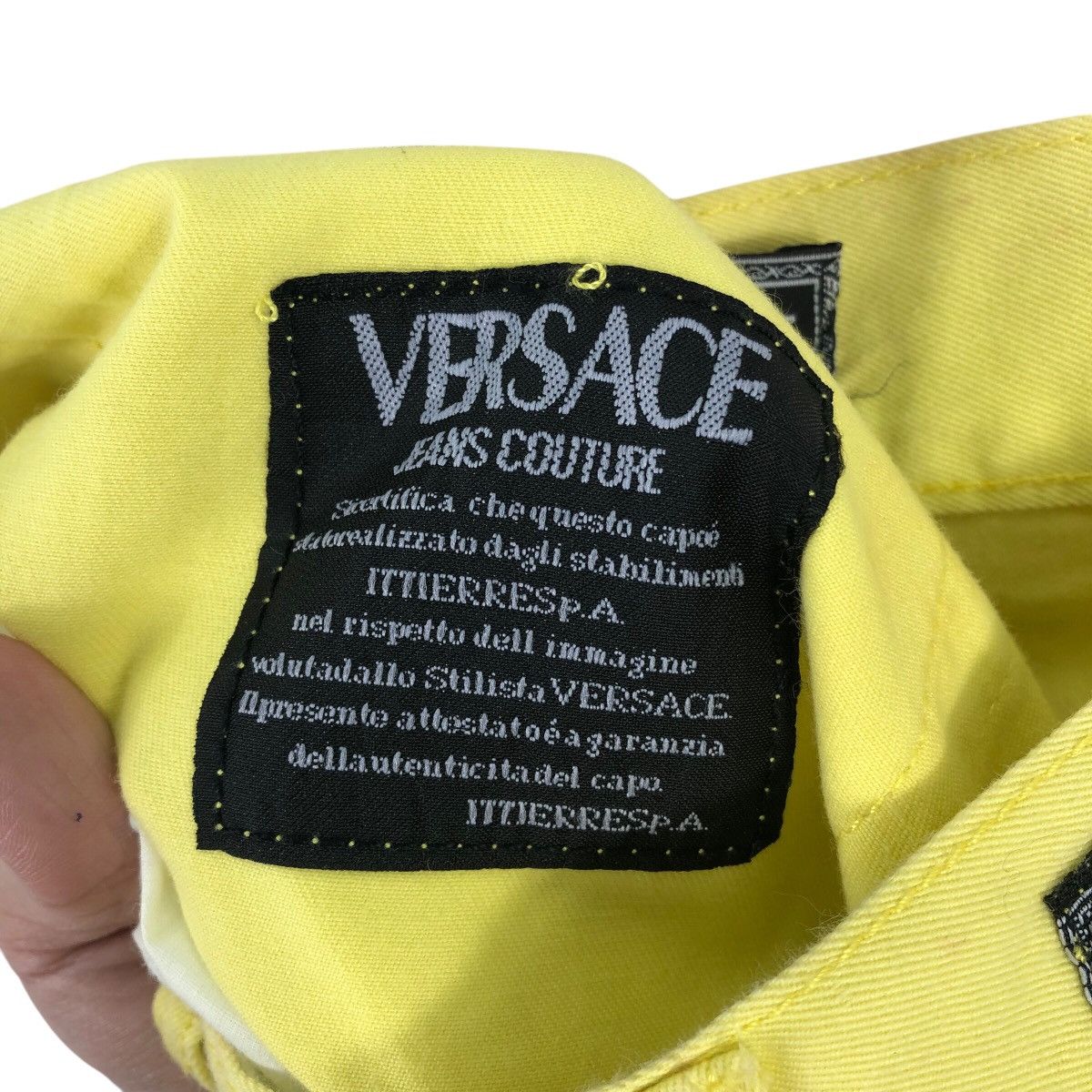 Versace Jeans Couture Deadstock W Tag VERSACE JEANS COUTURE Denim Women Jeans Size 26" / US 2 / IT 38 - 12 Thumbnail