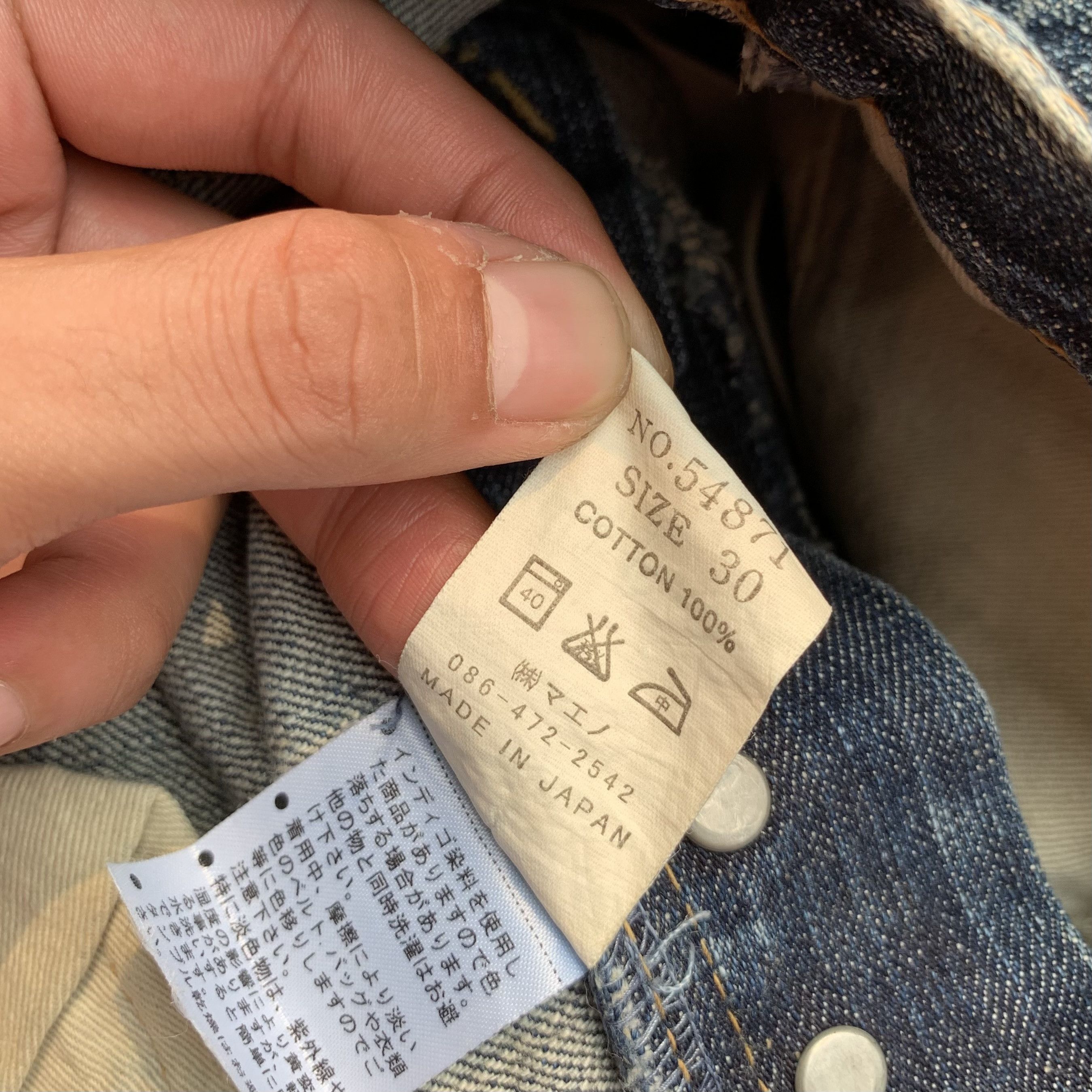 Japanese Brand Eternal Denim Pants Size US 30 / EU 46 - 12 Thumbnail