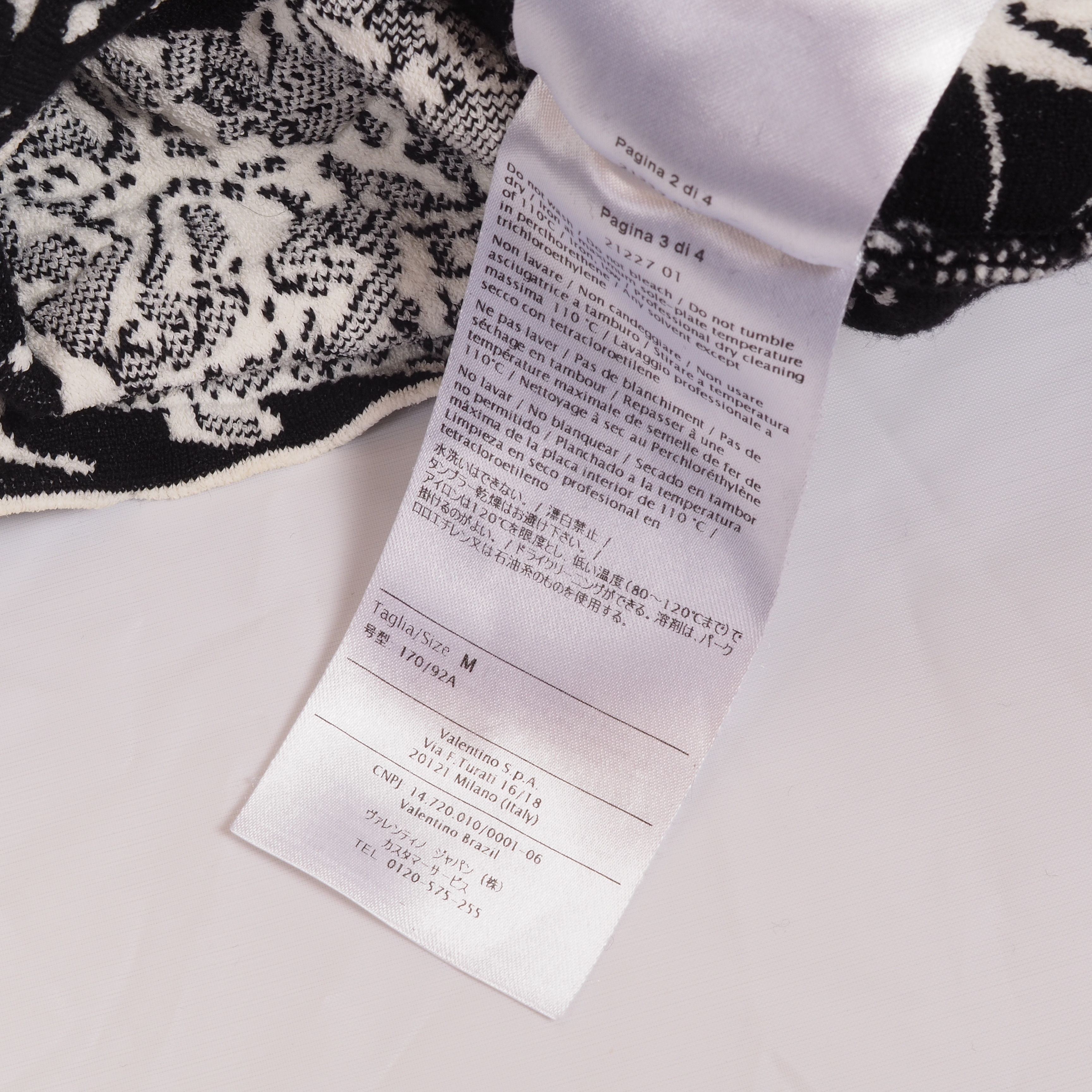 Valentino Valentino Vintage Embroidered Knit Long Sleeve Dress Size M / US 6-8 / IT 42-44 - 8 Thumbnail