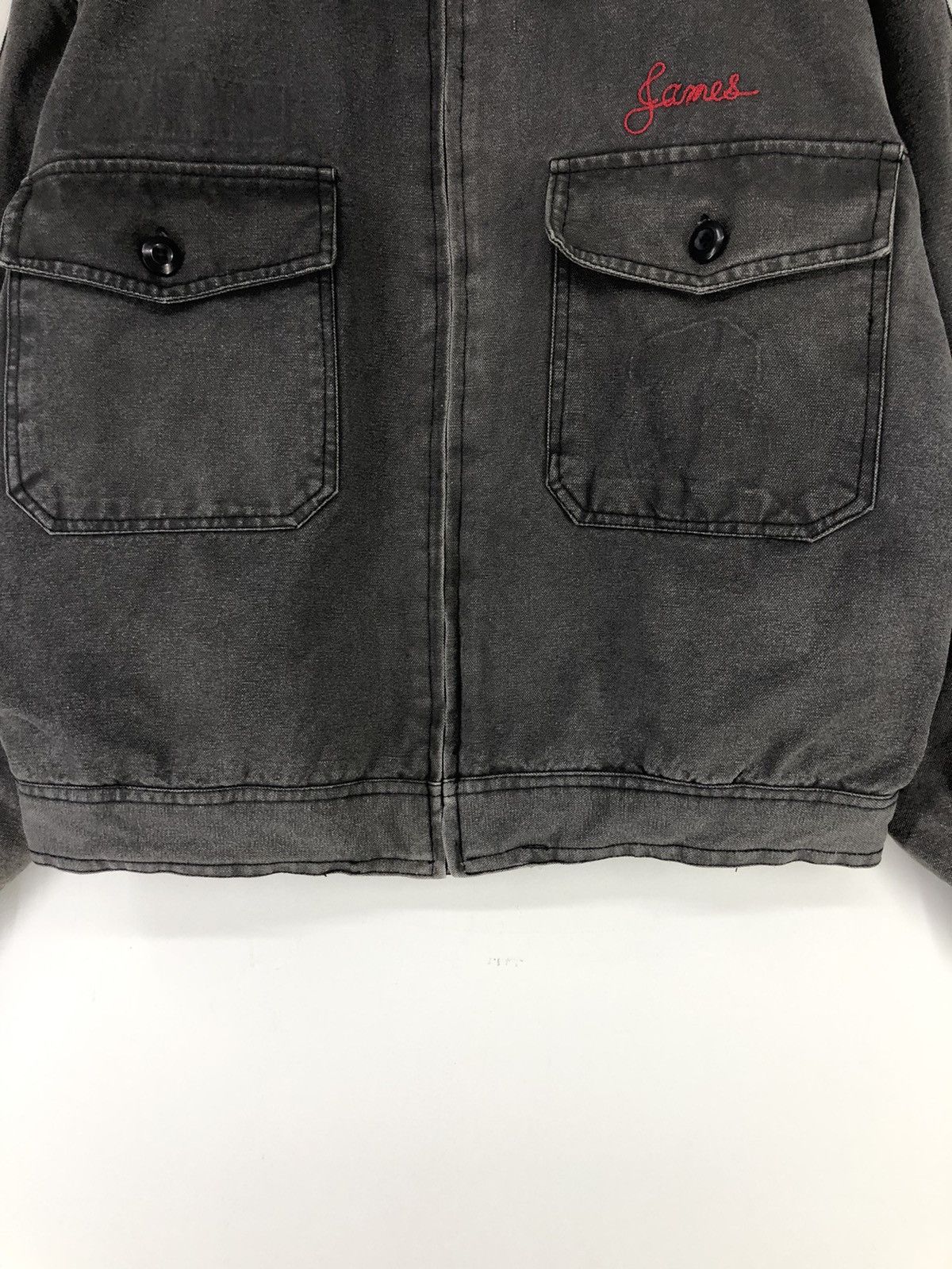Japanese Brand Vintage Japanese Brand Tailor Hot Duck Canvas Faded Jacket Size US L / EU 52-54 / 3 - 10 Thumbnail