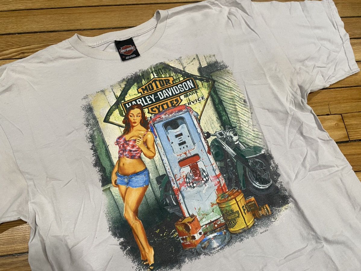 Harley Davidson × Vintage HD Atlanta GA Tshirt XL Size US XL / EU 56 / 4 - 2 Thumbnail