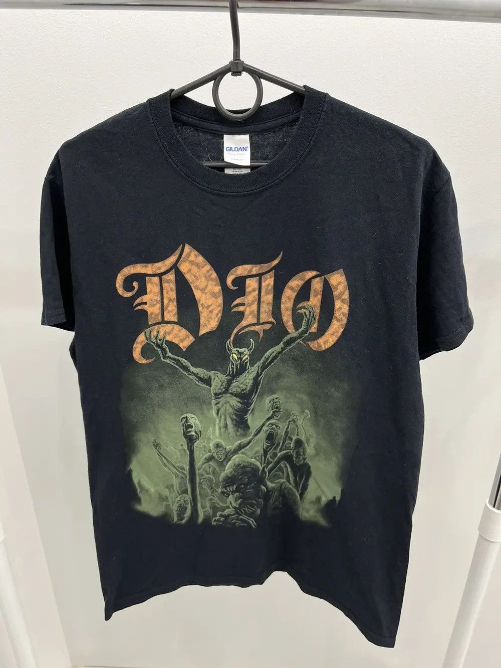 Band Tees 2013 DIO Ronnie James Metal Band Black Tee T-shirt Size US M / EU 48-50 / 2 - 1 Thumbnail