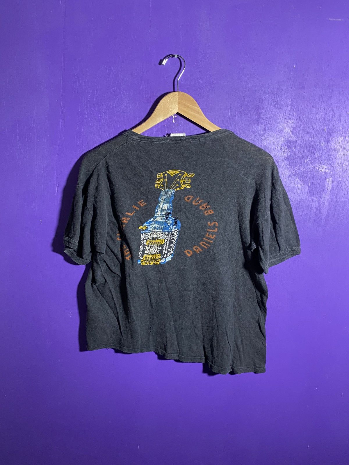 Band Tees × Vintage Vintage 70s The Charlie Daniel’s band tour tee Size US M / EU 48-50 / 2 - 2 Thumbnail
