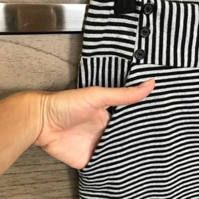 Vintage Xhilaration | Striped Mini Bodycon Skirt | Medium Size 30" / US 8 / IT 44 - 6 Thumbnail