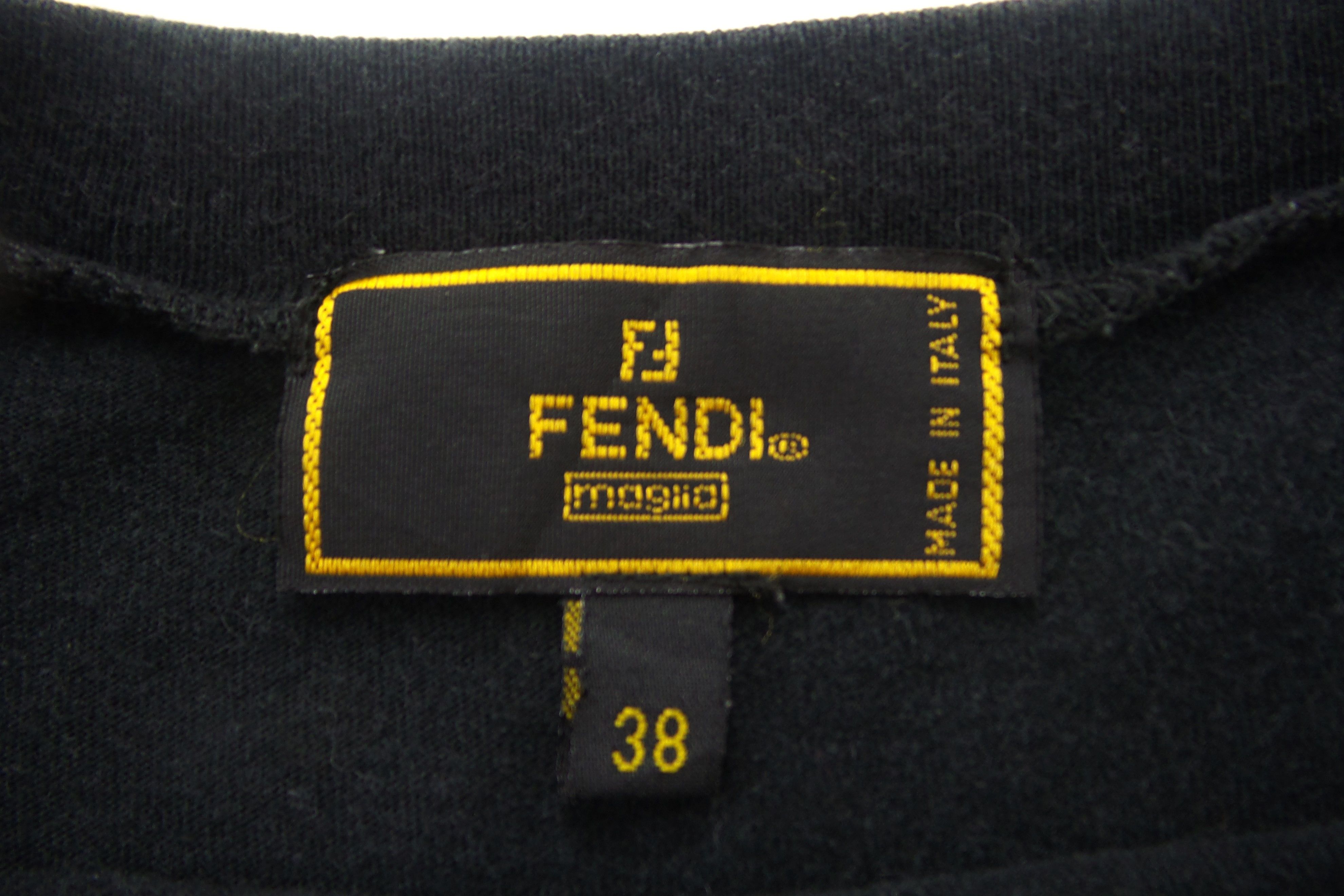 Fendi Fendi Fading Big Spell Out T-shirts Size XS / US 0-2 / IT 36-38 - 3 Thumbnail