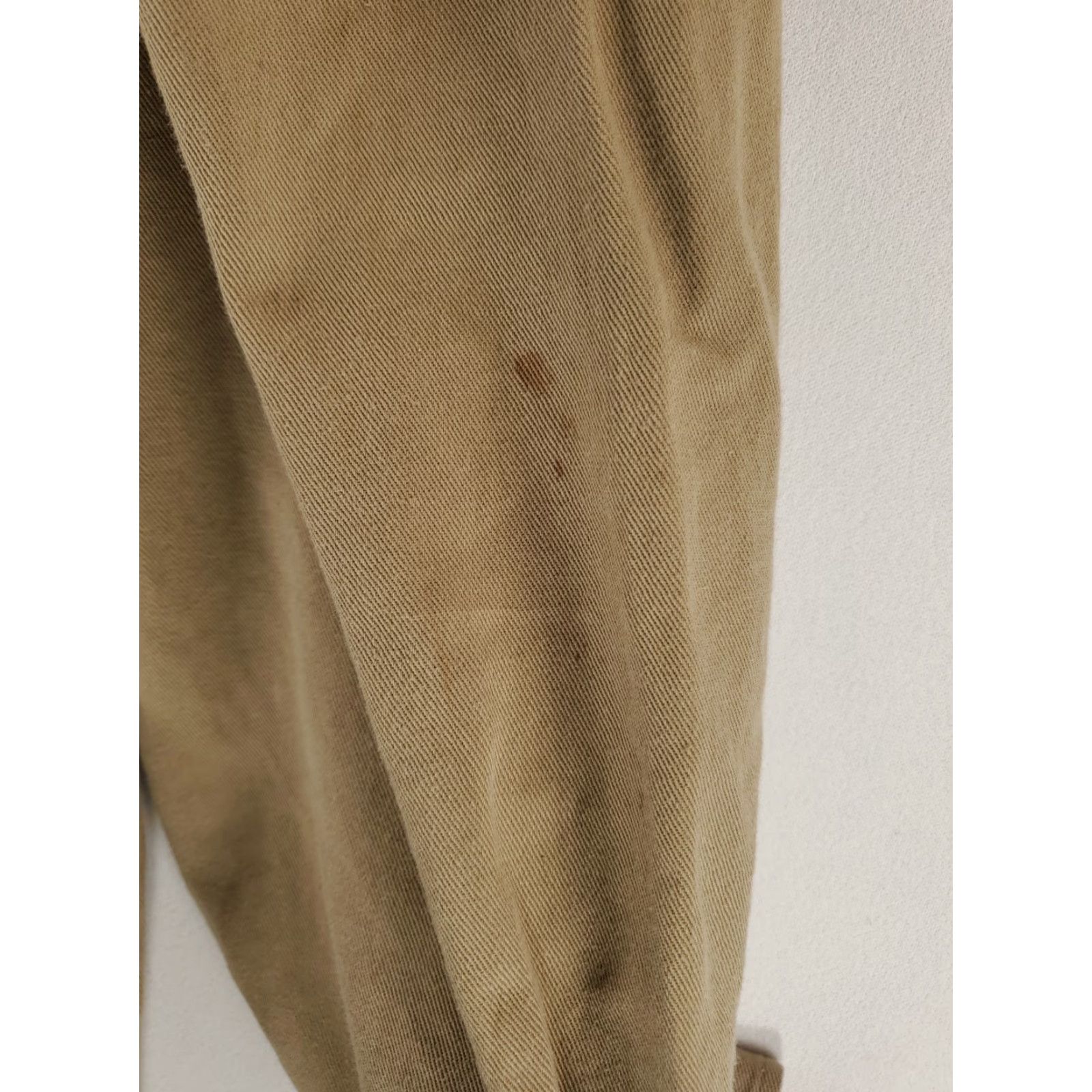 Vintage VINTAGE US Army Shirt Khaki 50s Button Up Airborne 11 Patches Mens L Beige Long Sleeve Size US L / EU 52-54 / 3 - 5 Thumbnail