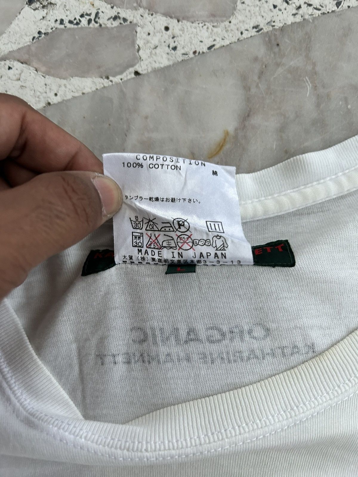 Katharine Hamnett London Katharine Hammnet Places White Fronthit Tee Size XS / US 0-2 / IT 36-38 - 11 Thumbnail