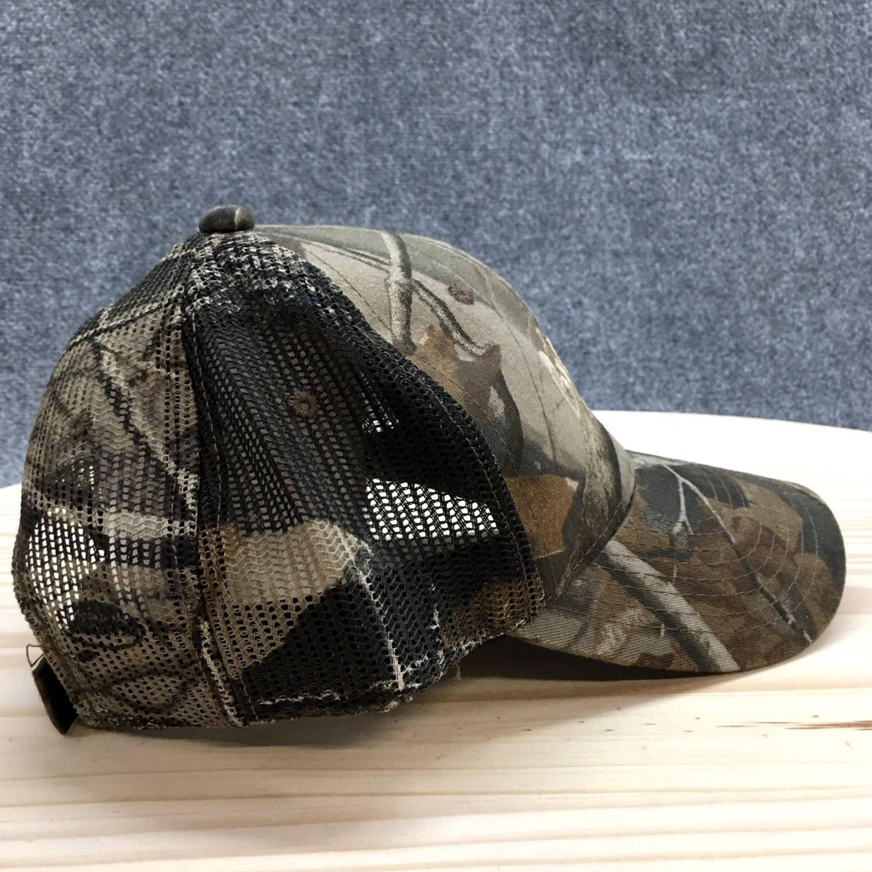 Port Authority Billys Rockford Bar Port Authority Trucker Hat Mens Brown Camo OS Adjustable Size ONE SIZE - 5 Thumbnail