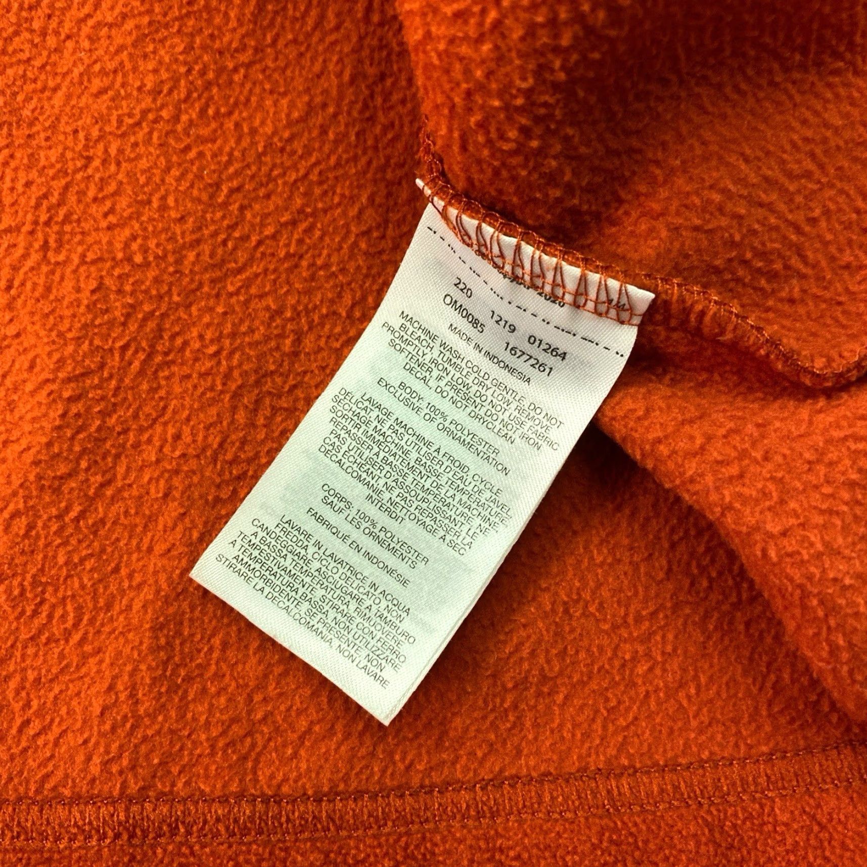 Mountain Hardwear Mountain Hardwear 1/4 Zip Fleece Pullover Orange Men’s Large Shirt Pullover Mens Orange 1/4 Zip Fleece Outdoor Classic Fall Winter Size US L / EU 52-54 / 3 - 5 Thumbnail