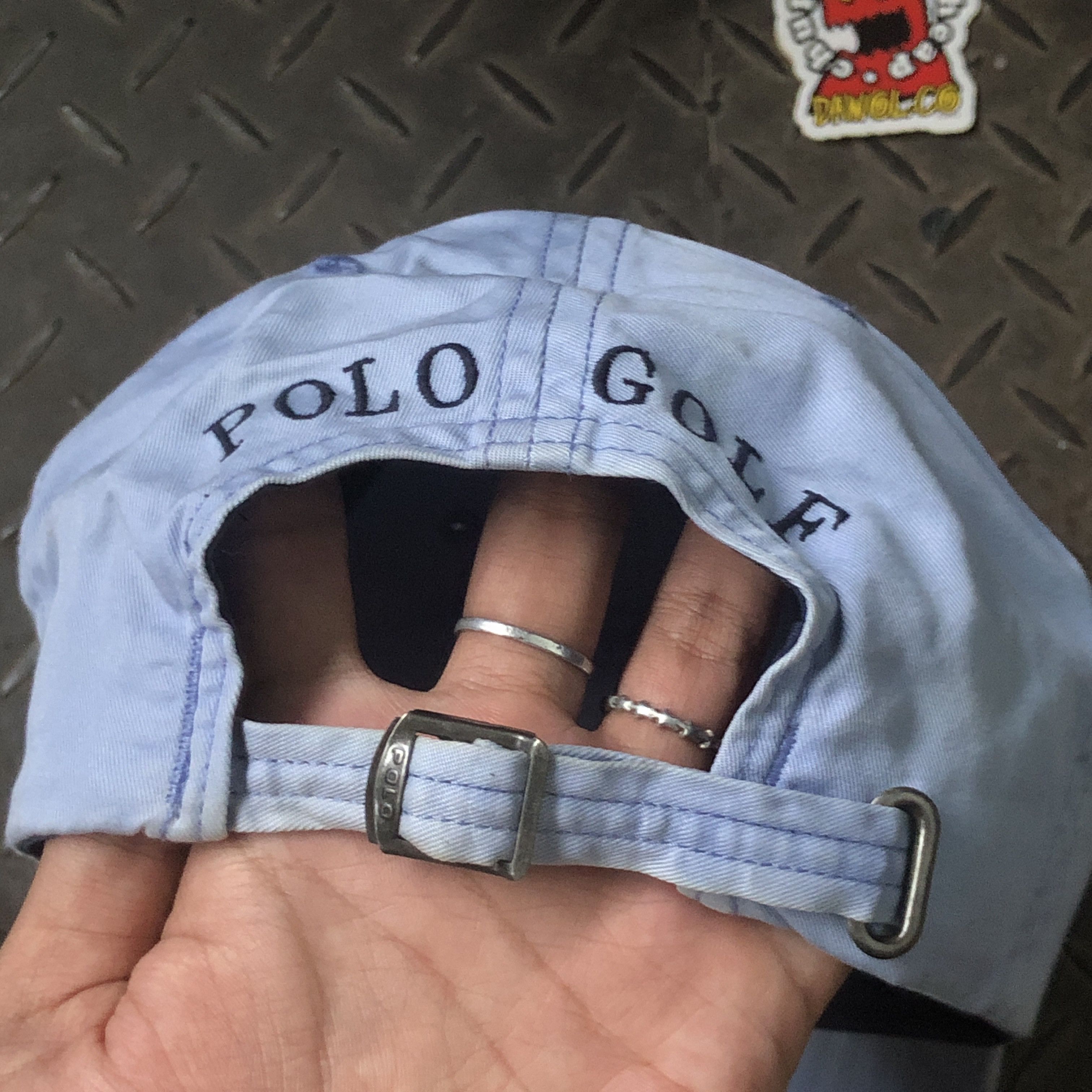 Polo Ralph Lauren Vintage Polo Sport Ralph Lauren Golf Logo Sunfaded Hat Size ONE SIZE - 5 Thumbnail