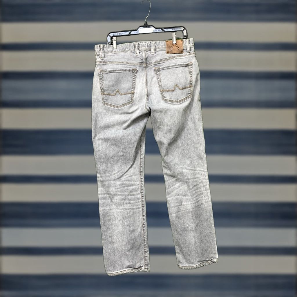 Vintage ALBERTO Jeans 34X34 Grey Modern Stone Fit Straight Rise Casual Mens Size US 34 / EU 50 - 1 Thumbnail