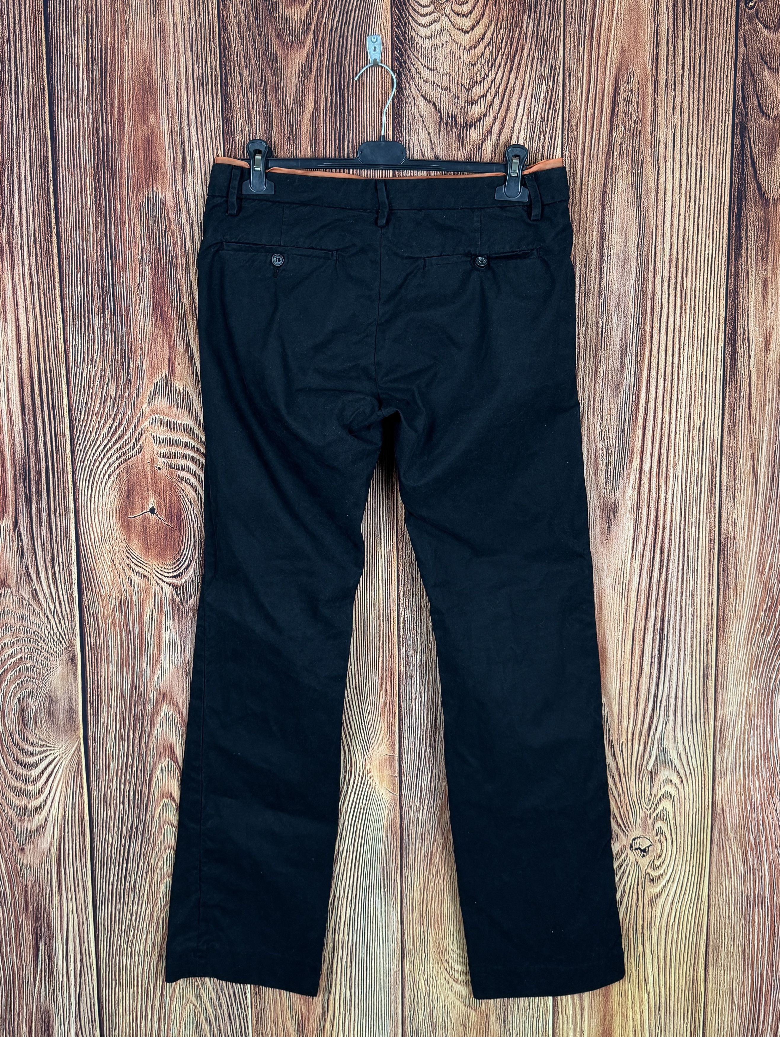 Acne Studios ACNE Guy Black Chino Casual Pant W33 L32 Size US 33 - 4 Thumbnail