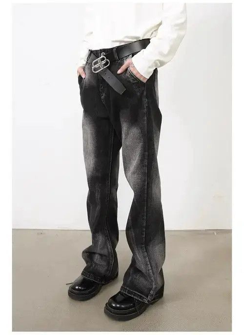 Japanese Brand Opium Cargo Stack Denim Jeans, Utility Washed Jeans Size US 32 / EU 48 - 5 Thumbnail