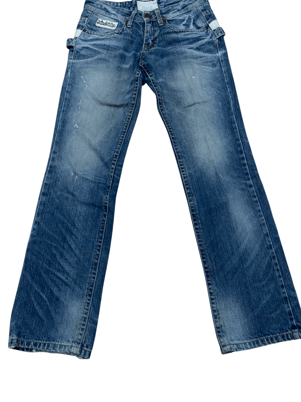 If Six Was Nine Lolita By Club Distressed Denim Size 30" / US 8 / IT 44 - 3 Thumbnail