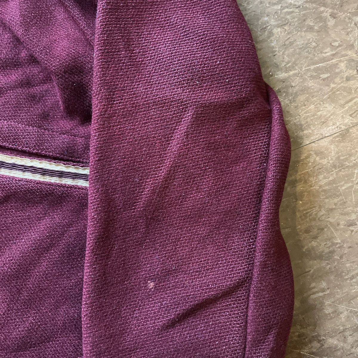 Vintage Vintage Maroon 60’s Varsity Jacket Size US L / EU 52-54 / 3 - 2 Thumbnail