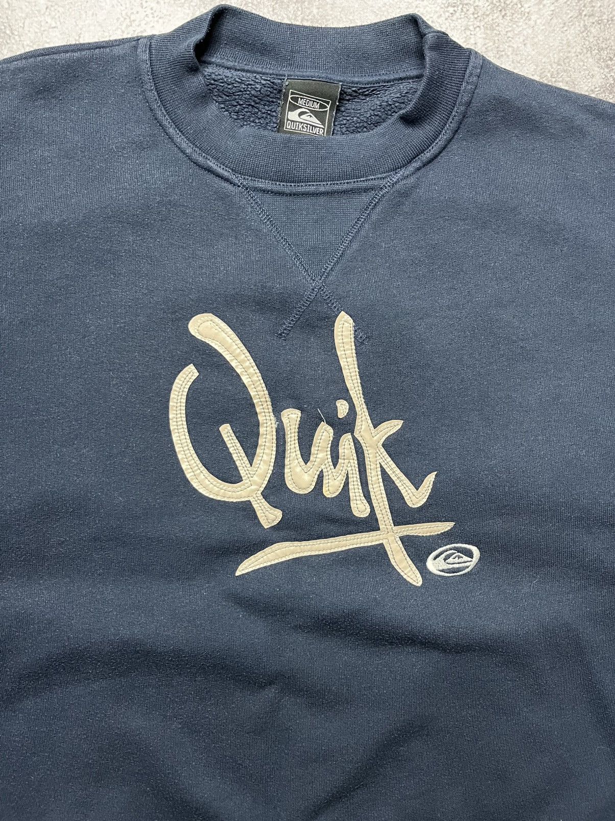 Quiksilver Vintage Quiksilver Sweatshirt Quik Men’s M Size US M / EU 48-50 / 2 - 4 Thumbnail