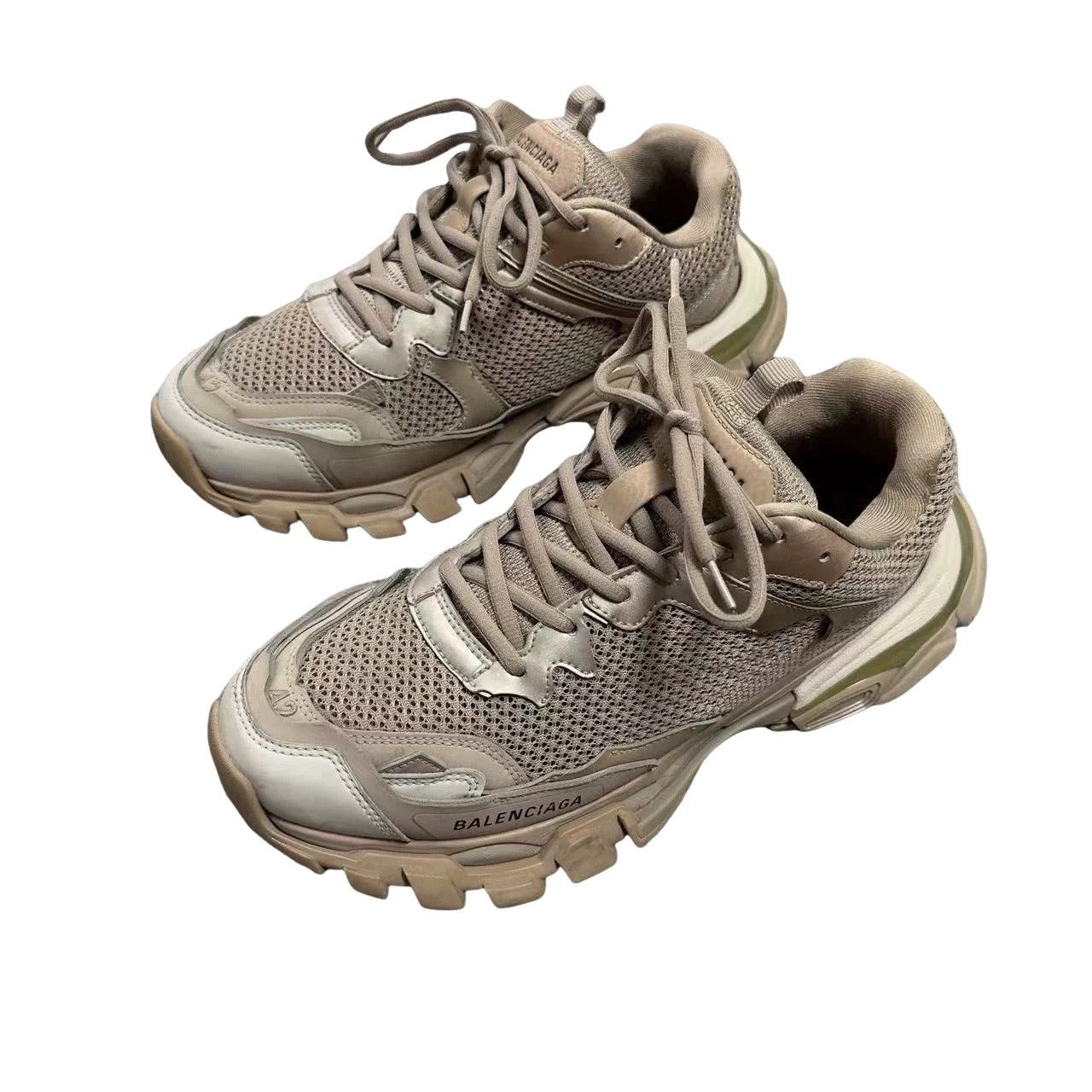 Balenciaga Balenciaga Track 3.0 Brown Sneakers 42 Size US 9 / EU 42 - 1 Thumbnail