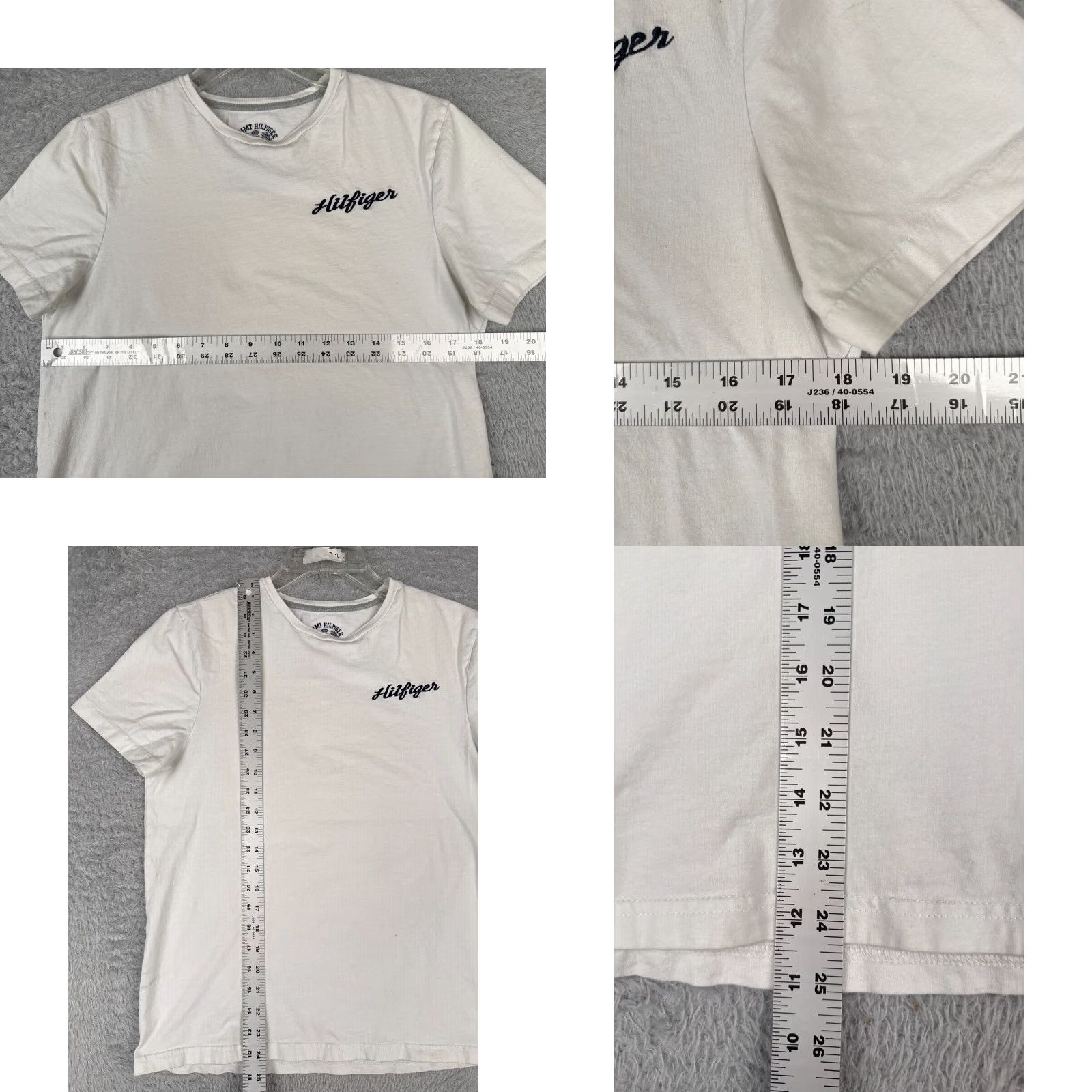 Tommy Hilfiger Tommy Hilfiger Shirt Adult Small White Hawaiian Bikini Girl Hibiscus Cotton Size US S / EU 44-46 / 1 - 8 Thumbnail