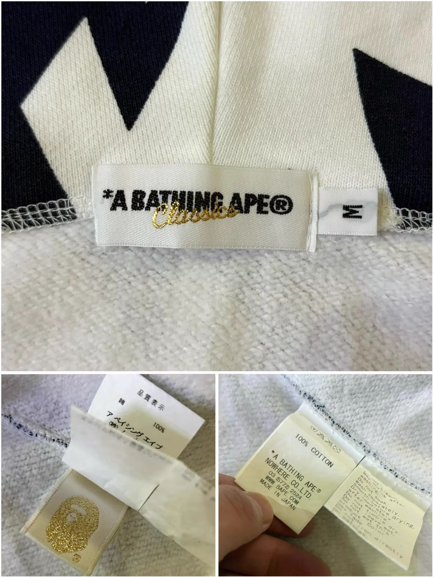 Bape BAPE NFS Meteor Shark Hoodie White M 2W Near New Size US M / EU 48-50 / 2 - 8 Thumbnail