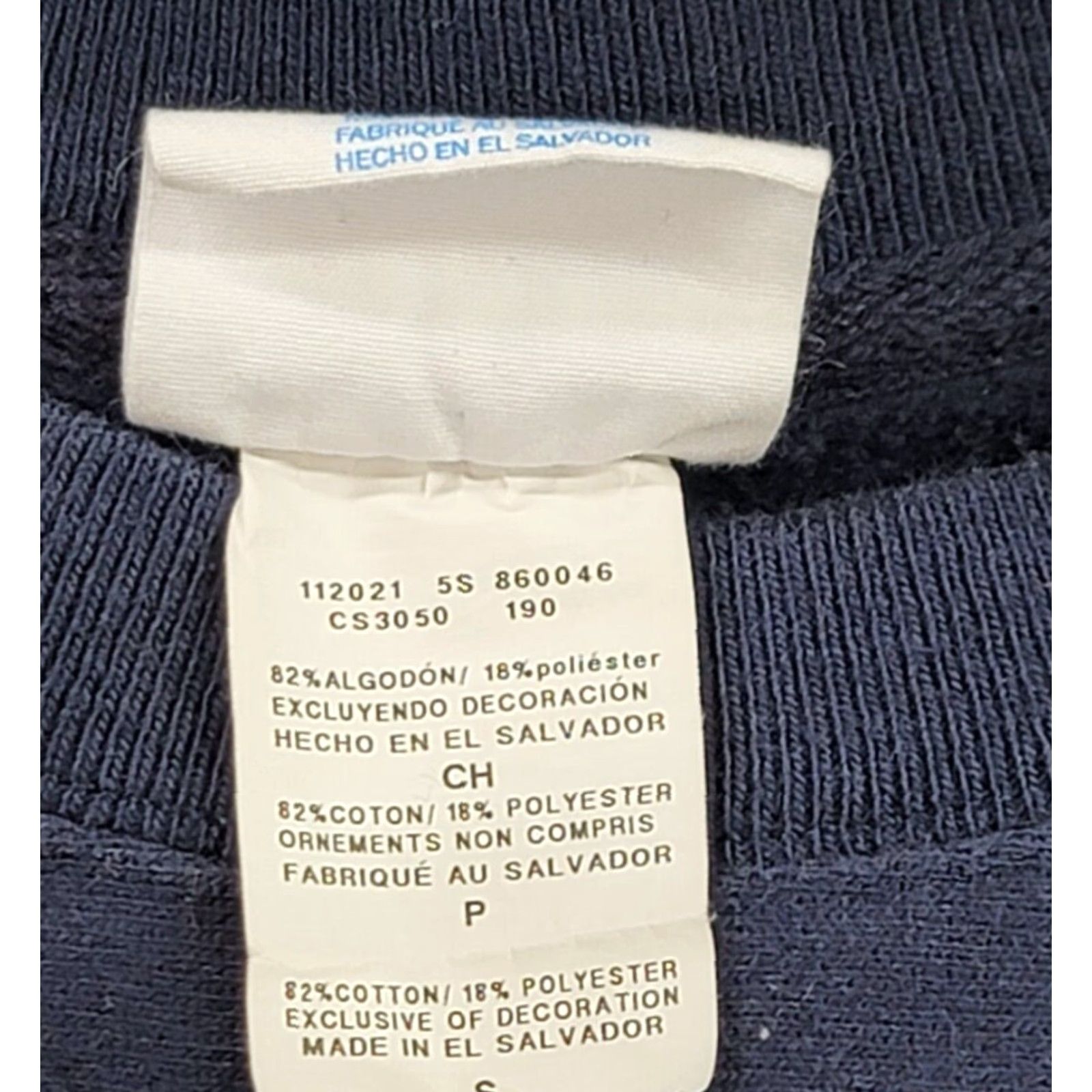 Champion VINTAGE Champion Reverse Weave Sweatshirt Mens S Red University College 90s Pullover Crew Neck Logo Embroidered Blue/Fleece Heavyweight Size US S / EU 44-46 / 1 - 7 Thumbnail