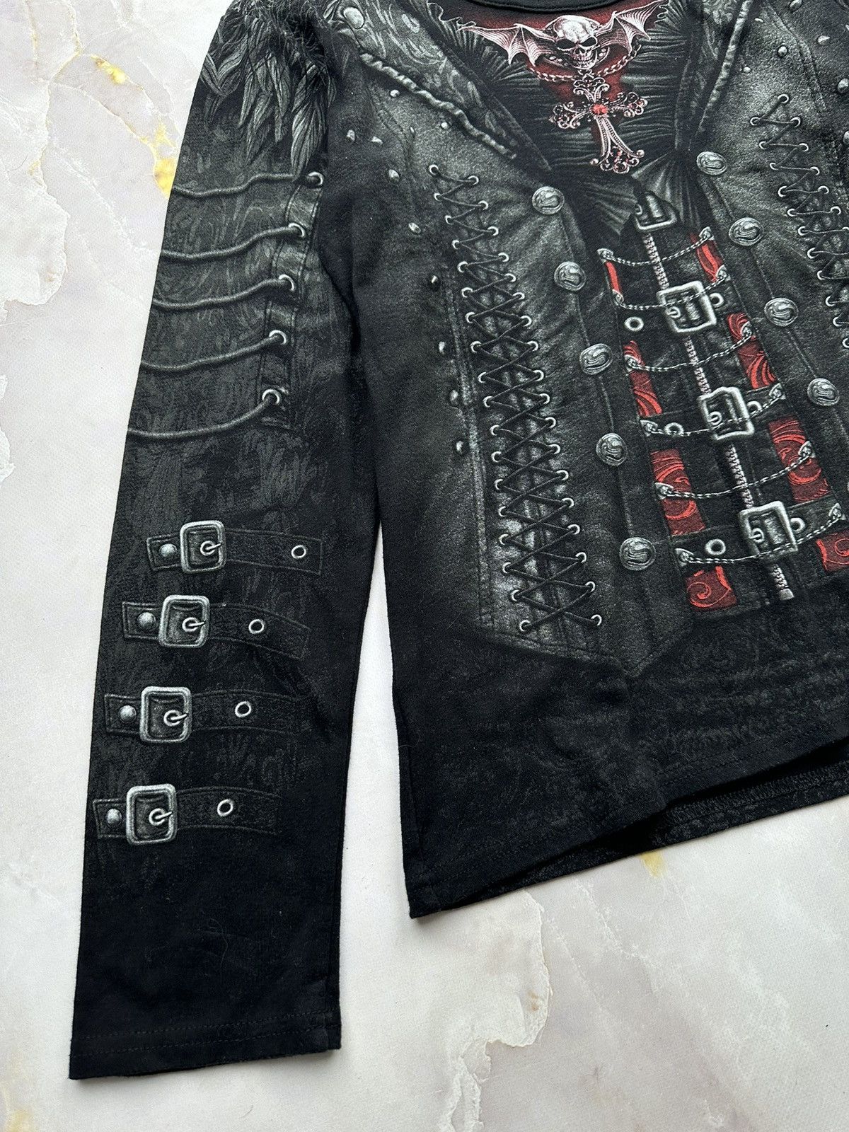 Japanese Brand Vintage Printed Long Sleeve Size L / US 10 / IT 46 - 4 Thumbnail