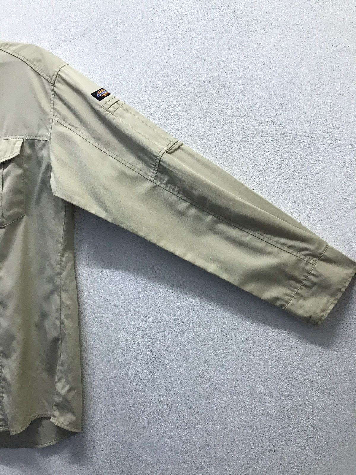 Dickies × Vintage Vintage Dickies Long Sleeve Shirt Button Up Size US L / EU 52-54 / 3 - 4 Thumbnail