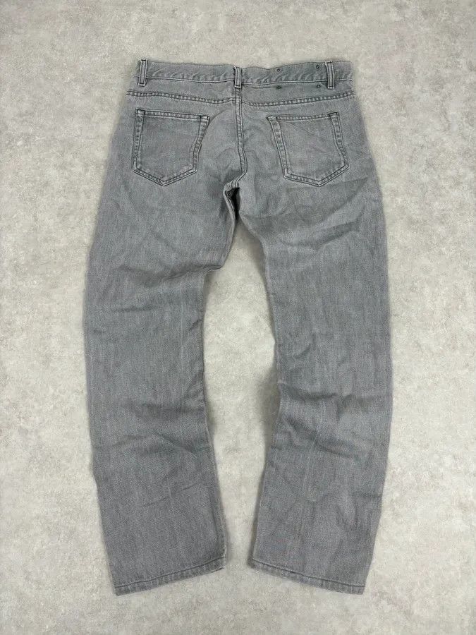 Prada AW2010 Prada Grey Minimalist Slim Denim Jeans Size US 32 / EU 48 - 6 Thumbnail