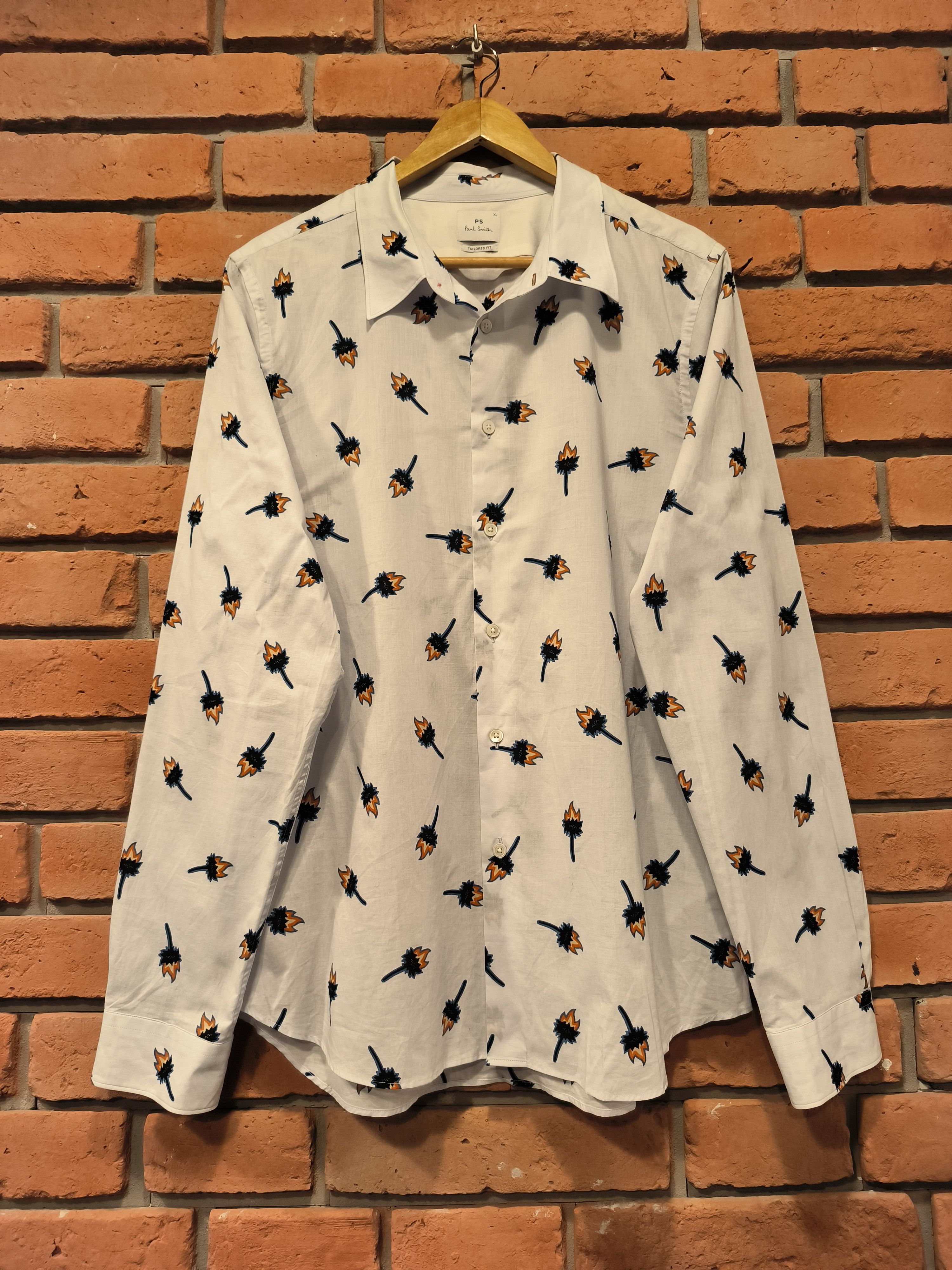 Paul Smith Paul Smith PS Shirt Long Sleeve Button-Up White Size US XL / EU 56 / 4 - 1 Thumbnail