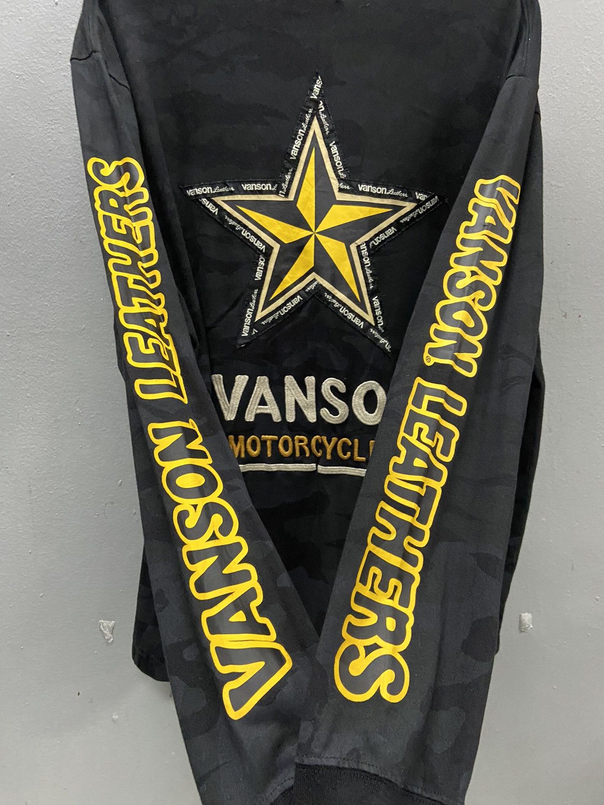 Vanson Leathers VANSON LEATHERS MOTORCYCLES SKULL LONG SLEEVE Size US XL / EU 56 / 4 - 10 Thumbnail