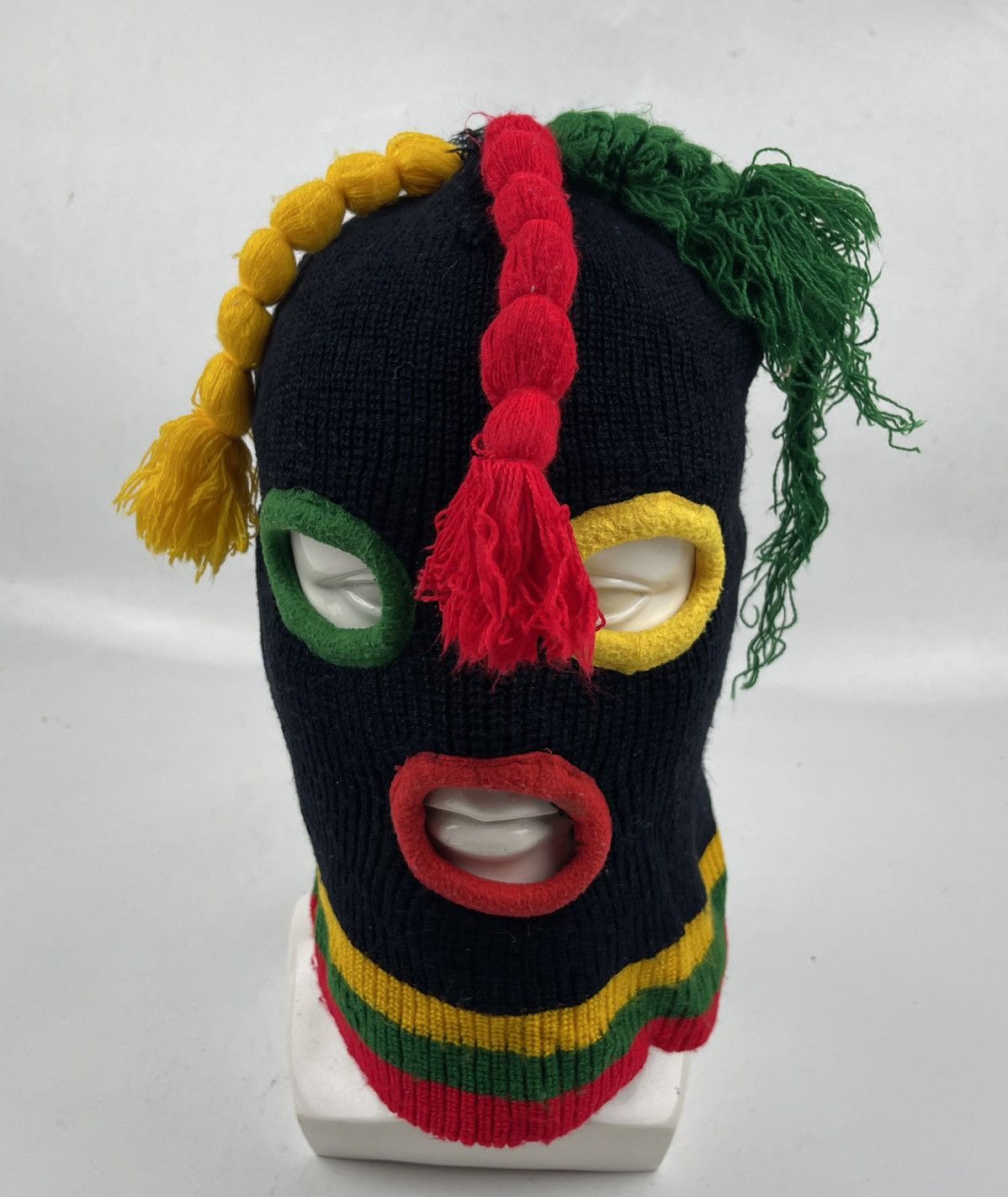 Japanese Brand × Seditionaries rare design distressed balaclava tc42 Size ONE SIZE - 1 Thumbnail