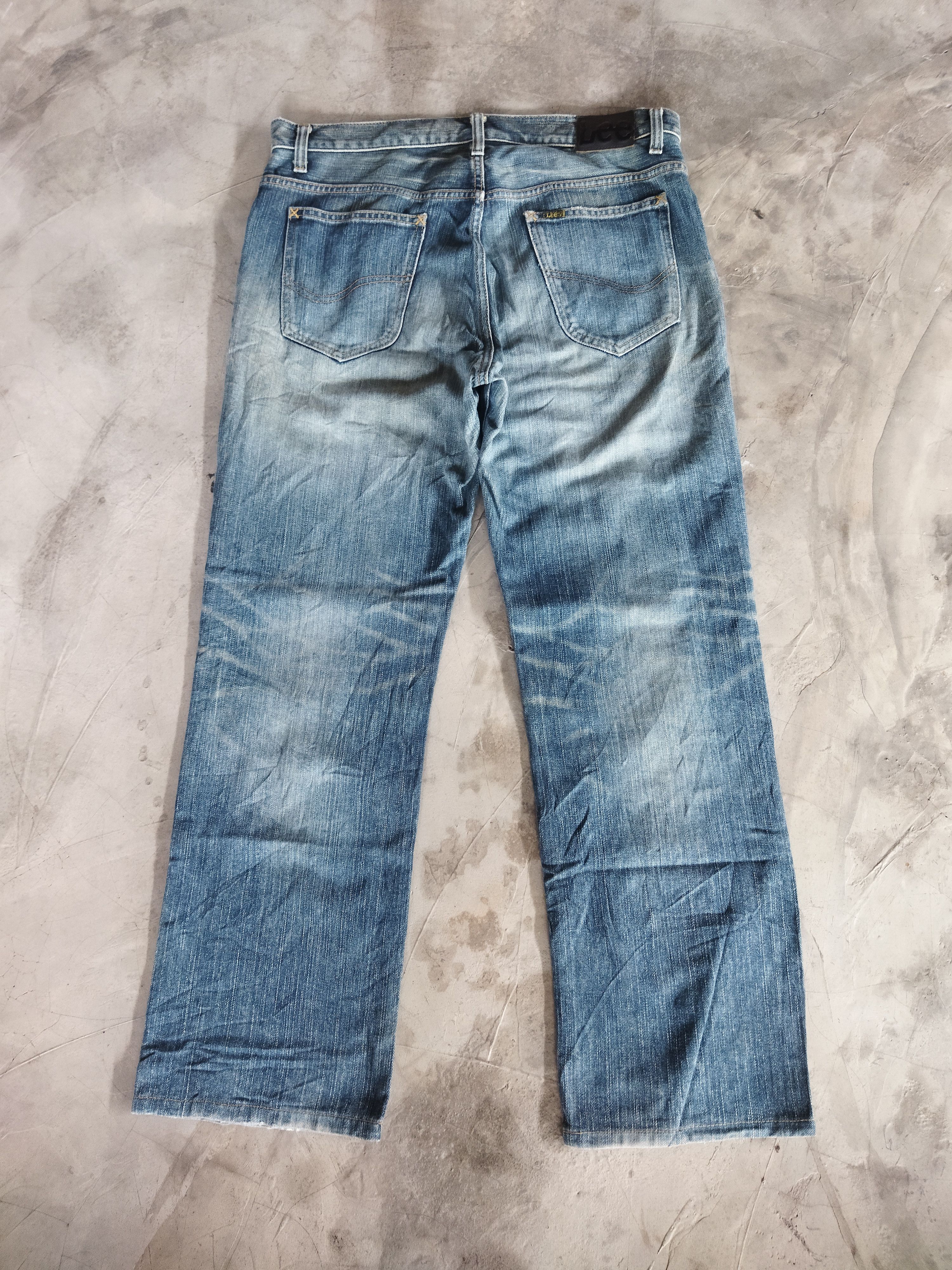 Lee × Vintage VINTAGE LEE RIDERS FADED BLUE JEANS PANTS Size US 36 / EU 52 - 7 Thumbnail