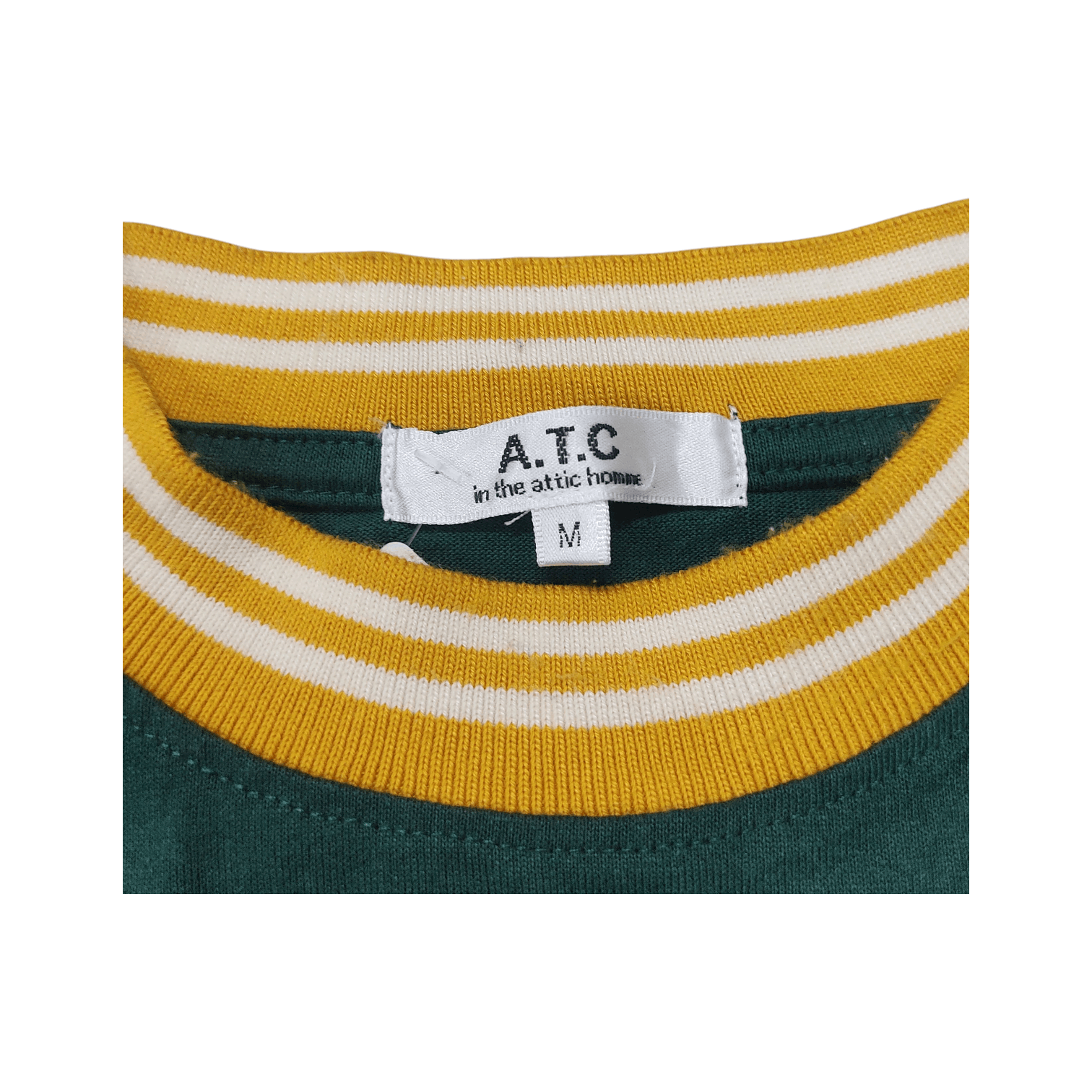 In The Attic ATC In the Attic Homme Cyclone State 34 Ringer Wide T-shirt Size US M / EU 48-50 / 2 - 5 Thumbnail